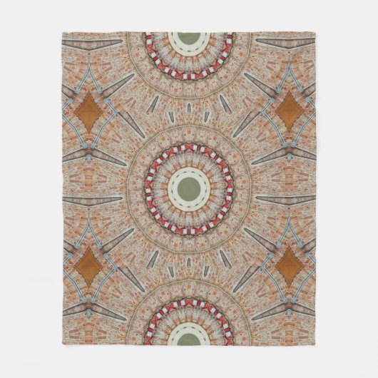 Couverture Polaire Kaleidoscope 6 (Devant)