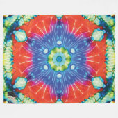 Couverture Polaire Kaléidoscope confit (Devant (Horizontal))
