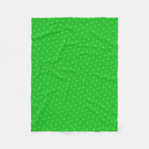 Couverture Polaire Kaleidoscope de verdure