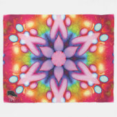 Couverture Polaire Kaleidoscope Délicieux (Devant (Horizontal))