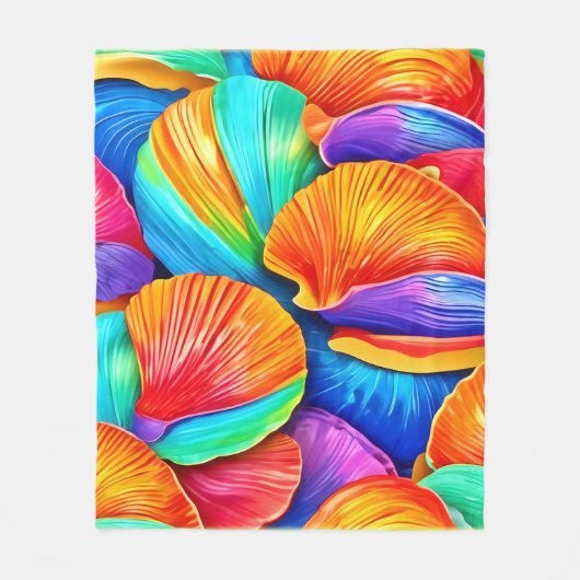 Couverture Polaire Kaleidoscope des coquilles océaniques (Devant)