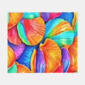 Couverture Polaire Kaleidoscope des coquilles océaniques (Devant (Horizontal))