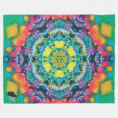 Couverture polaire kaléidoscope en baryum (Devant (Horizontal))