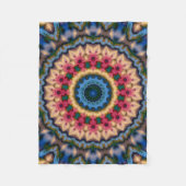 Couverture Polaire Kaléidoscope en mosaïque sans joint abstrait moder (Devant)