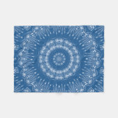 Couverture Polaire Kaleidoscopic mosaic abstract circle ornamental na (Devant (Horizontal))