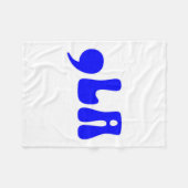 Couverture Polaire Kamala 2024 Funny Comma La Harris 2024 (Devant (Horizontal))