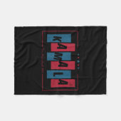 Couverture Polaire Kamala Harris 2024 Brisant Le Réservoir De Plafond (Devant (Horizontal))