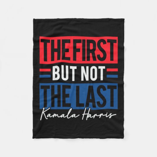 Couverture Polaire Kamala Harris 2024 Madame la Présidente Kamala 47  (Devant)