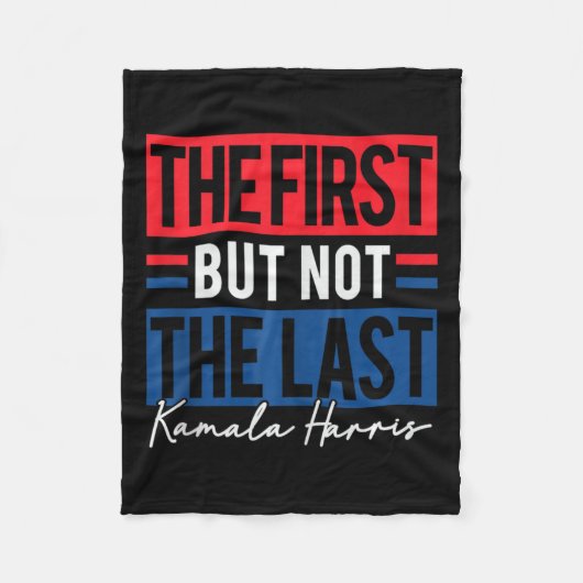 Couverture Polaire Kamala Harris 2024 Madame la Présidente Kamala 47 (Devant)