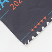 Couverture Polaire Kamala Harris 2024 pour le président (Coin)