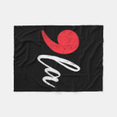 Couverture Polaire Kamala Harris 2024 Président Comma La Funny (Devant (Horizontal))