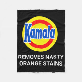 Couverture Polaire Kamala Harris 2024 Removes Nasty Orange Stains Fun