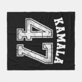 Couverture Polaire Kamala Harris 47 Pour Président Pour Le Peuple (Devant (Horizontal))