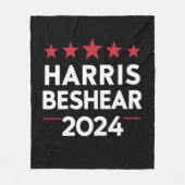 Couverture Polaire Kamala Harris Andy Beshear 2024 Harris Beshear 202 (Devant)
