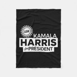 Couverture Polaire Kamala Harris Pour Président 2024