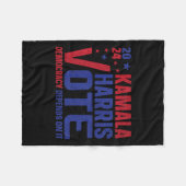 Couverture Polaire Kamala Harris, Présidente, Une Nouvelle Vision Pou (Devant (Horizontal))