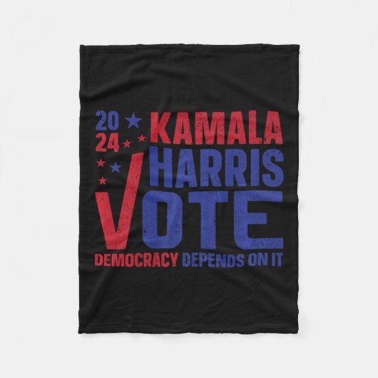 Couverture Polaire Kamala Harris, Présidente, Une Nouvelle Vision Pou (Devant)