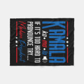 Couverture Polaire Kamala Si c'est trop difficile de proclamer ça Ess (Devant (Horizontal))