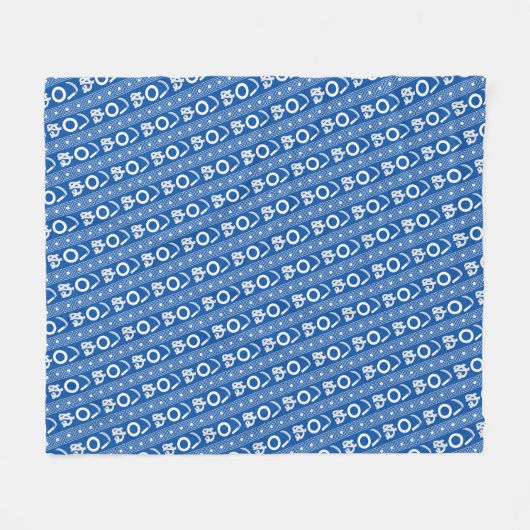 Couverture Polaire Kamawanu Edo-Style Graphic Pattern (Devant (Horizontal))