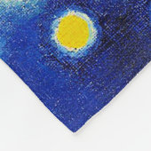 Couverture Polaire Kandinsky - Peinture Bleue, (Coin)