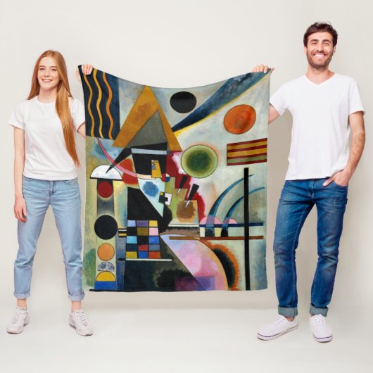 Couverture Polaire Kandinsky - Swing (En situation)