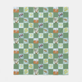 Couverture Polaire Kanga Koala Platypus et amis Aussie (Devant)