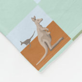 Couverture Polaire Kanga Koala Platypus Possum and Echidna (Coin)