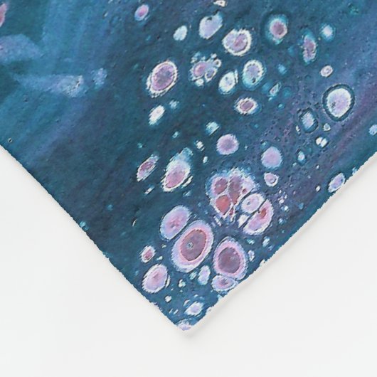 Couverture Polaire Kansas City Special 3 Cool Bleu Abstrait Throw (Coin)