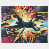 Couverture Polaire Kapow Super Hero (Devant (Horizontal))