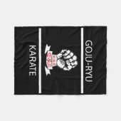 Couverture Polaire Karate Goju-ryu (Devant (Horizontal))