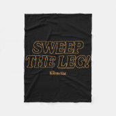 Couverture Polaire Karate Kid - Balayer La Jambe (Devant)