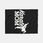Couverture Polaire Karate Maman (Devant (Horizontal))