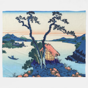 Couverture Polaire Katsushika Hokusai - Lac Suwa dans la province de
