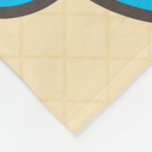 Couverture Polaire Kawaii Glace Narwhal (Coin)