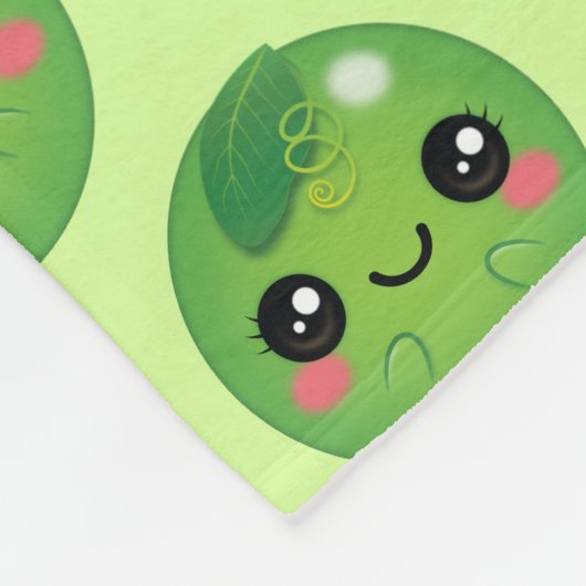 Couverture Polaire Kawaii Pea (Coin)