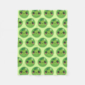 Couverture Polaire Kawaii Pea (Devant)