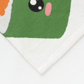 Couverture Polaire Kawaii Sushi (Coin)