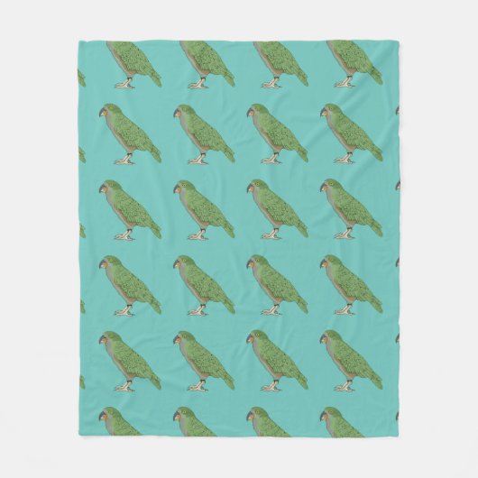 Couverture Polaire Kea New Zealand Bird (Devant)