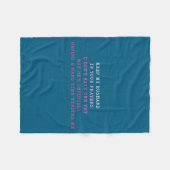 Couverture Polaire Keep My Husband In Your Prayers Funny Saying Quote (Devant (Horizontal))