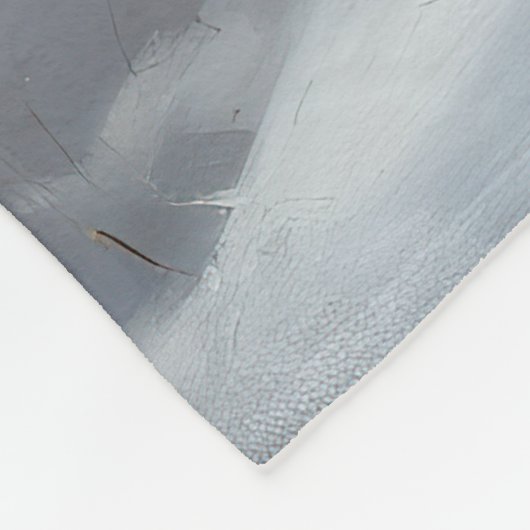 Couverture Polaire Keeshond Qu'Il Neige Noël (Coin)