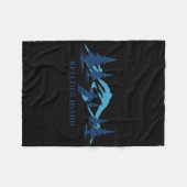 Couverture Polaire Kellogg Idaho Station de ski Ski (Devant (Horizontal))