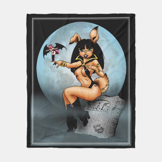 Couverture Polaire KELLY comme vampi (Devant)