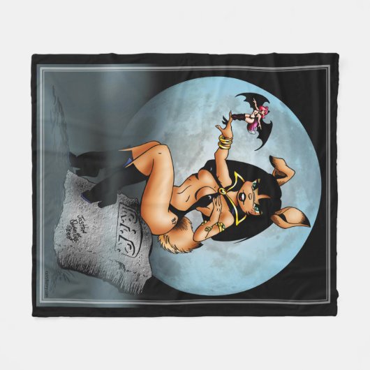 Couverture Polaire KELLY comme vampi (Devant (Horizontal))