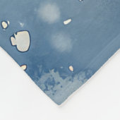 Couverture Polaire Kelpie australienne dans Sledge laissez-le neiger (Coin)