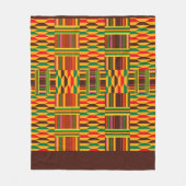 Couverture Polaire Kente coloré (Devant)