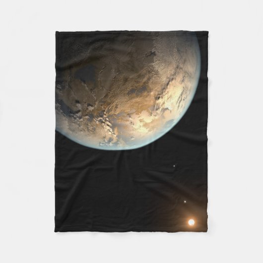 Couverture Polaire Kepler-186f Orbitant Une Étoile Éloignée. (Devant)