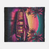 Couverture Polaire kérala rose (Devant (Horizontal))