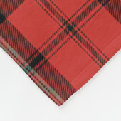 Couverture Polaire Kerr Ancien Clan Badge Tartan Plaid (Coin)