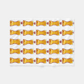 Couverture Polaire Ketchup tomate (Devant (Horizontal))