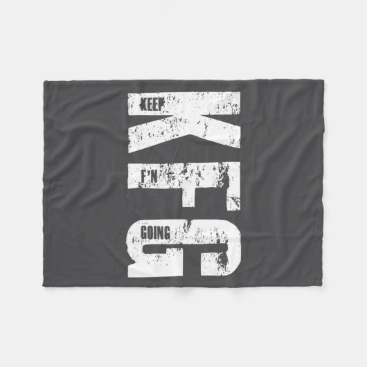 Couverture Polaire Kfg Keep F'n Going Military Style  (Devant (Horizontal))